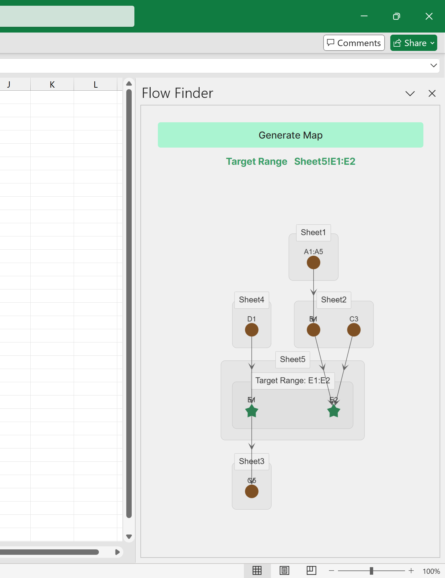 Simple Flow Map